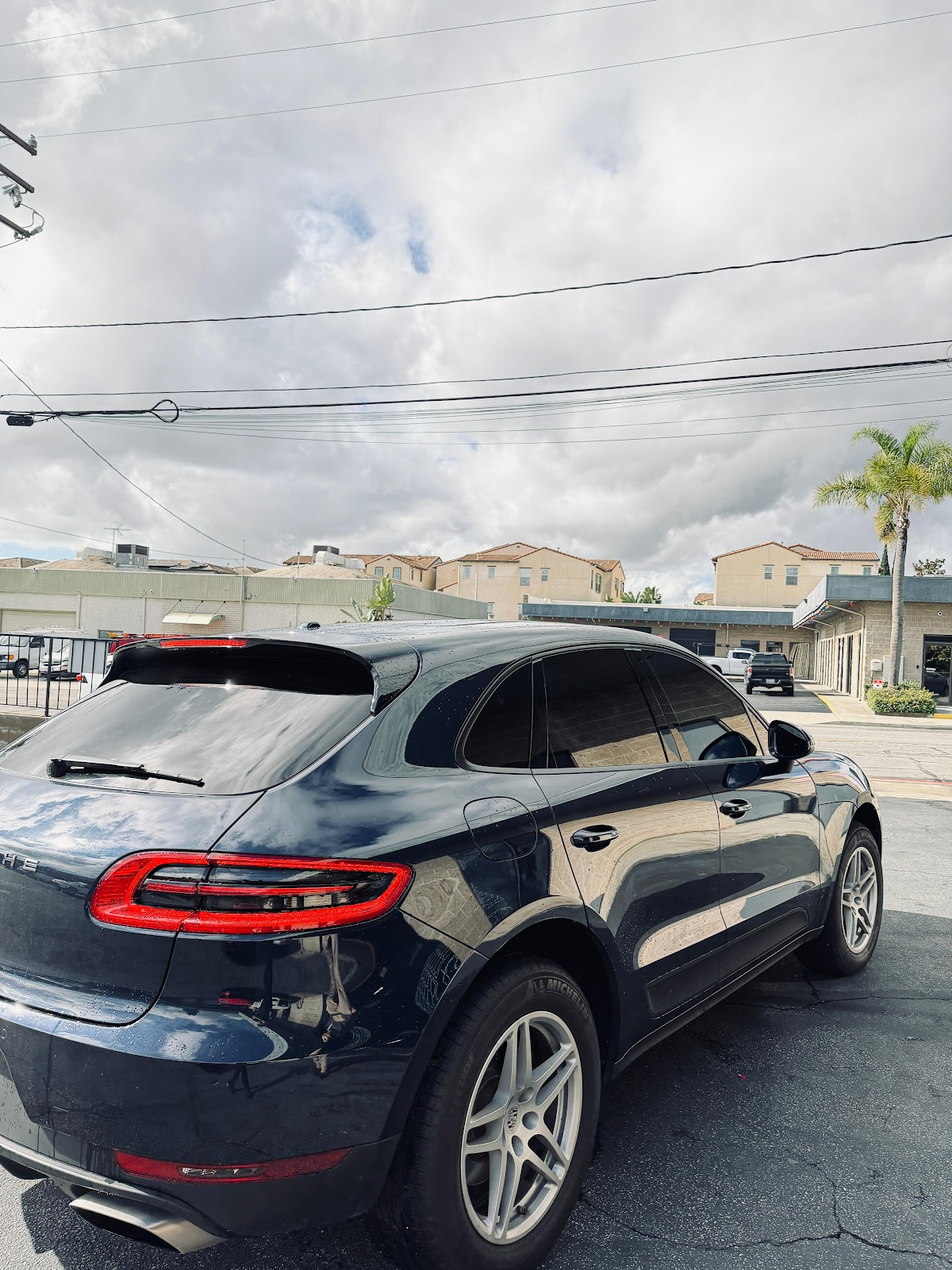 SolaroTint Costa Mesa shop and vehicle